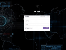 【源码分享】DDOS网页端卡密API源码